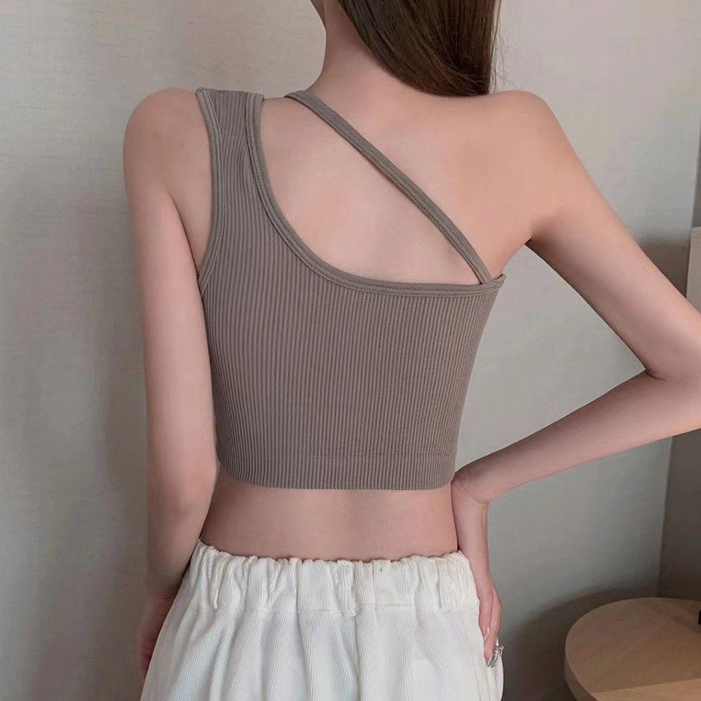 Áo Lót Nylon Hai Dây Thoáng Khí Thời Trang Dành Cho Nữ