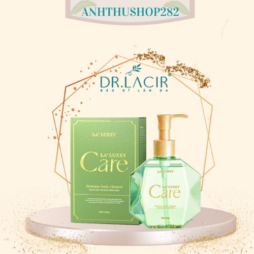 Dung dịch vệ sinh La’Luxxy Care anhthushop Dr Lacir chính hãng giúp ngừa nấm ngứa kháng khuẩn duy trì độ ẩm 150ml