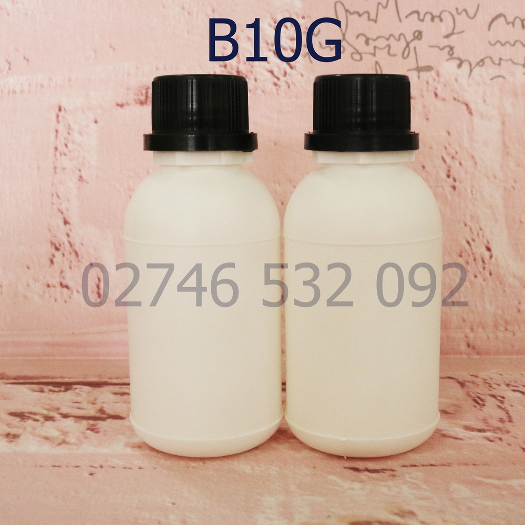 Chai Nhựa 100mL HPDE Nắp Khóa Galenti 3 Màu Sắc Tiện Dụng - B10G