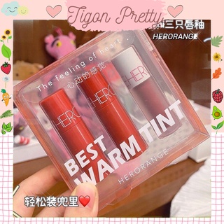 Set son tint, siêu lì Herorange lâu trôi, không thấm nước .