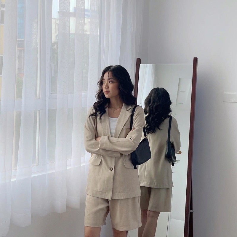 [ MADE BY HIIN ] Quần vải lửng thiết kế