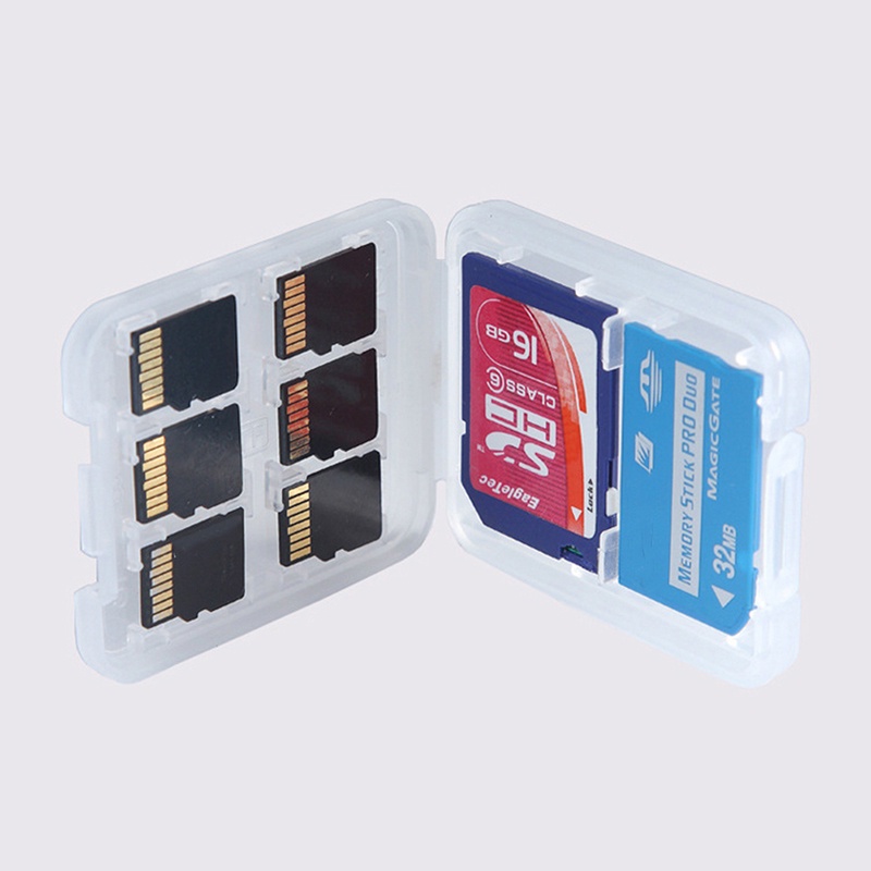 Hộp đựng thẻ nhớ Micro Sd Tf Sdhc Mspd 8 ngăn