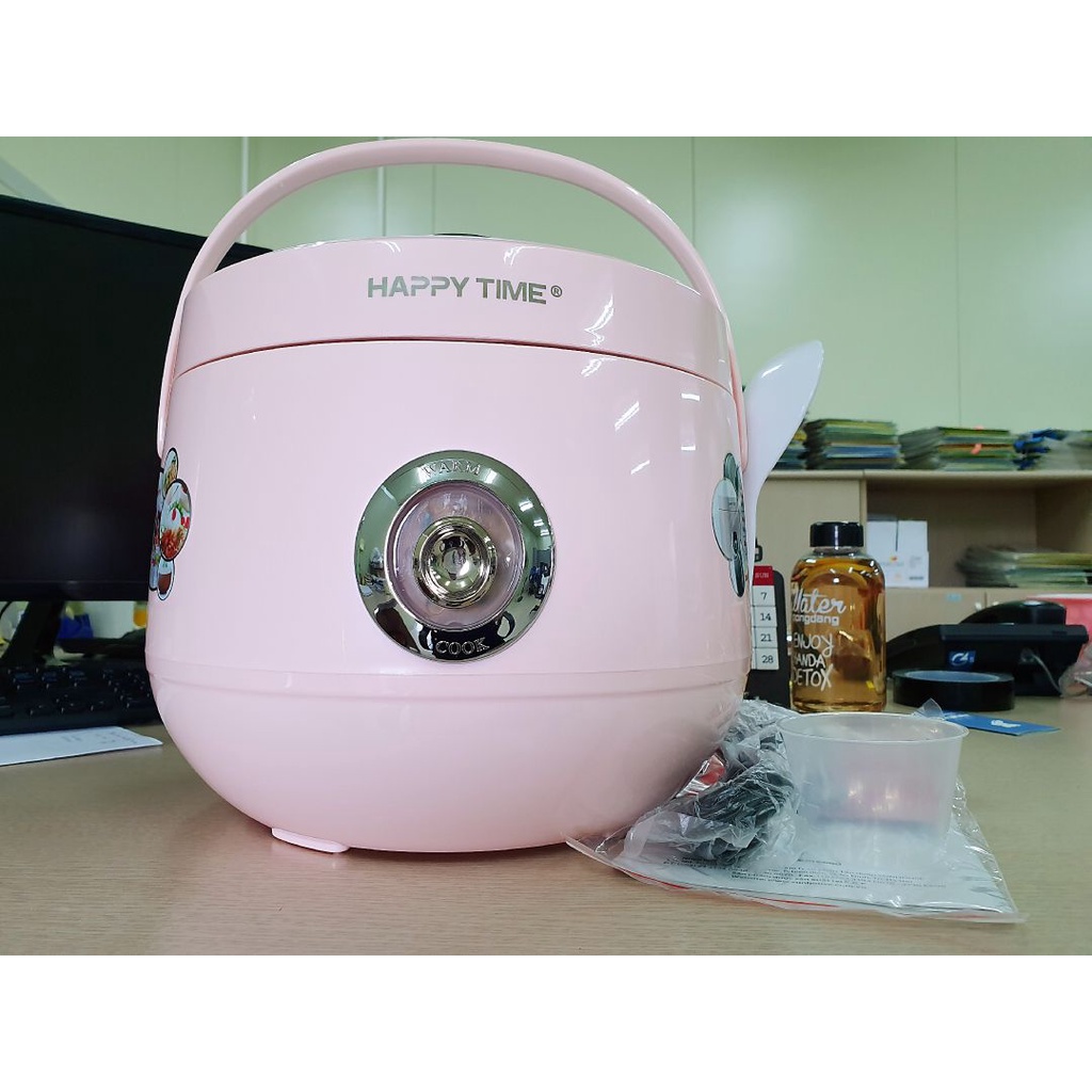 Nồi cơm điện Happy Time 1,8L chống dính cao cấp bảo hành chính hãng 12 tháng