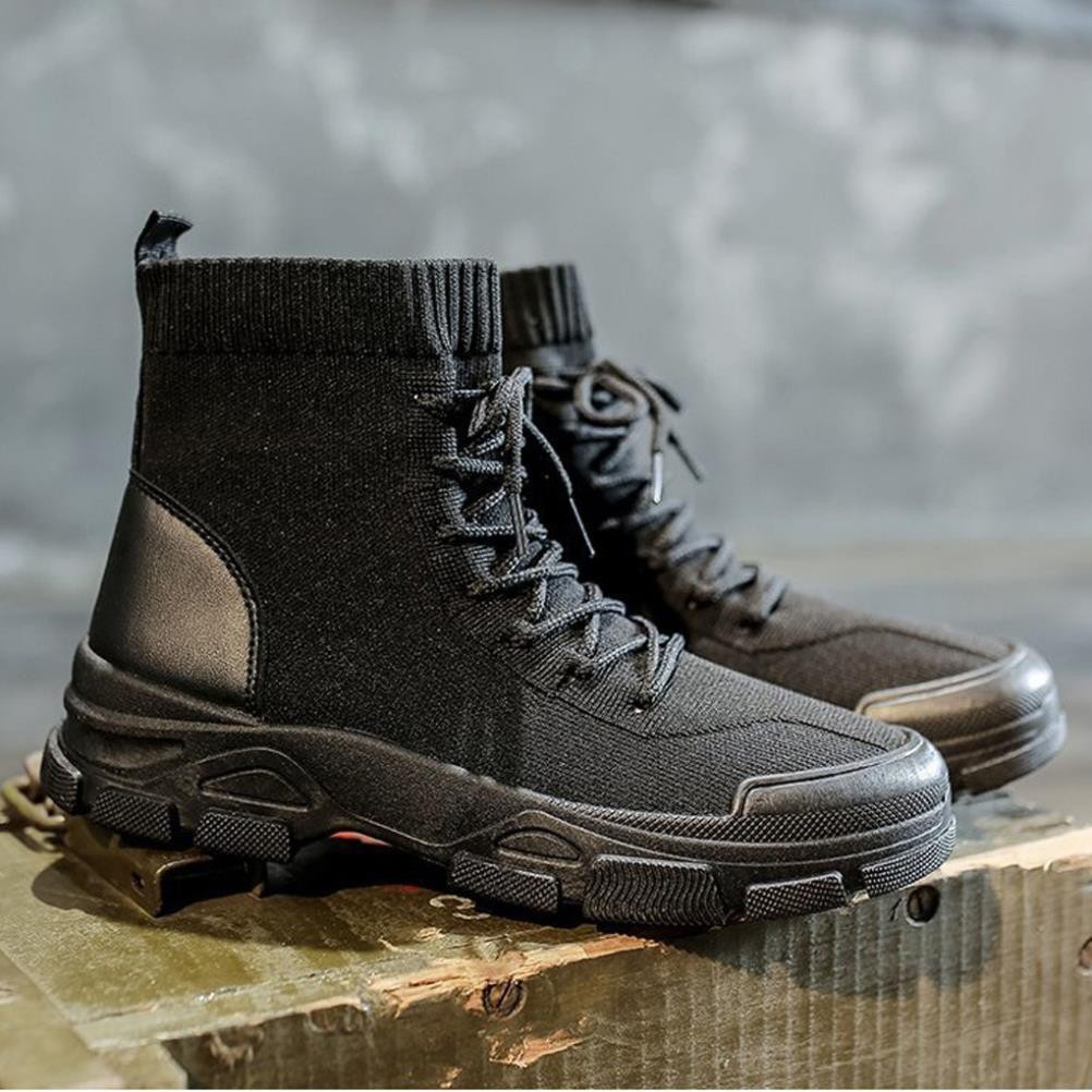 Boot Nữ [ FREESHIP] Boot Phối Lưới Kiểu Dáng Cá Tính Siêu Hack Chân - B03 free ship | BigBuy360 - bigbuy360.vn