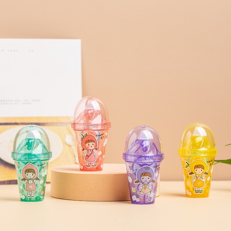 Cuộn Băng keo hai mặt hình dấu chân mèo dễ thương cho học sinh DIY