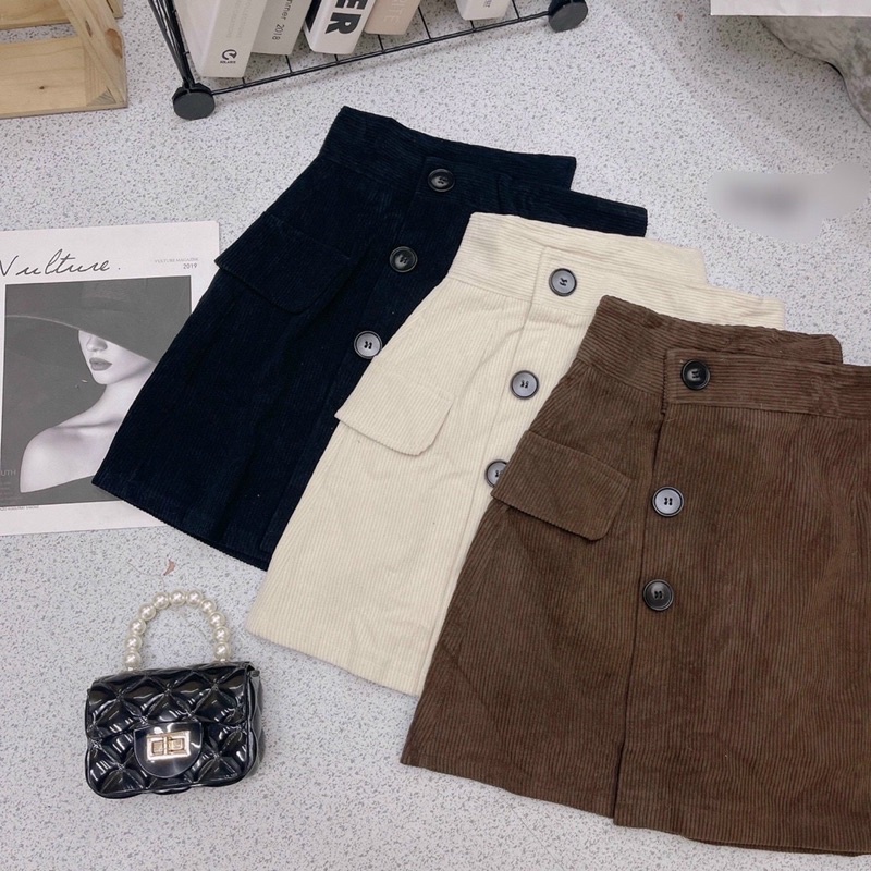 Quần váy tăm nhung hot | BigBuy360 - bigbuy360.vn