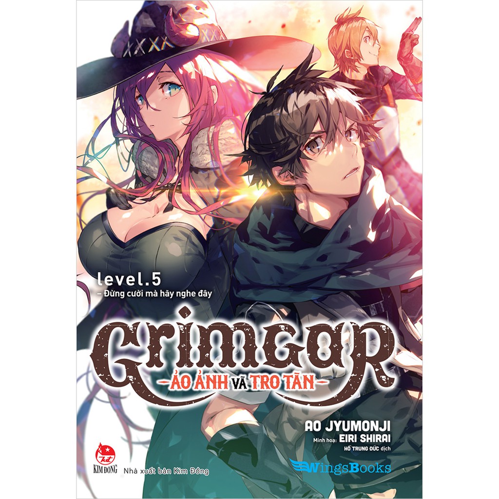 Sách  Grimgar - Lẻ tập 1 - 12 - Ảo ảnh và tro tàn - 1 2 3 4 5 6 7 8 9 10 11 12 - Light Novel - NXB Kim Đồng - Wings Book