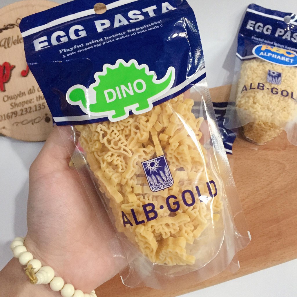 Mỳ nui trứng Pasta cho bé ăn dặm HSD: 12/2021