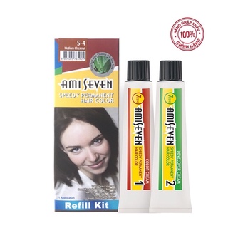 nhuộm tóc phủ bạc thảo dược Ami seven