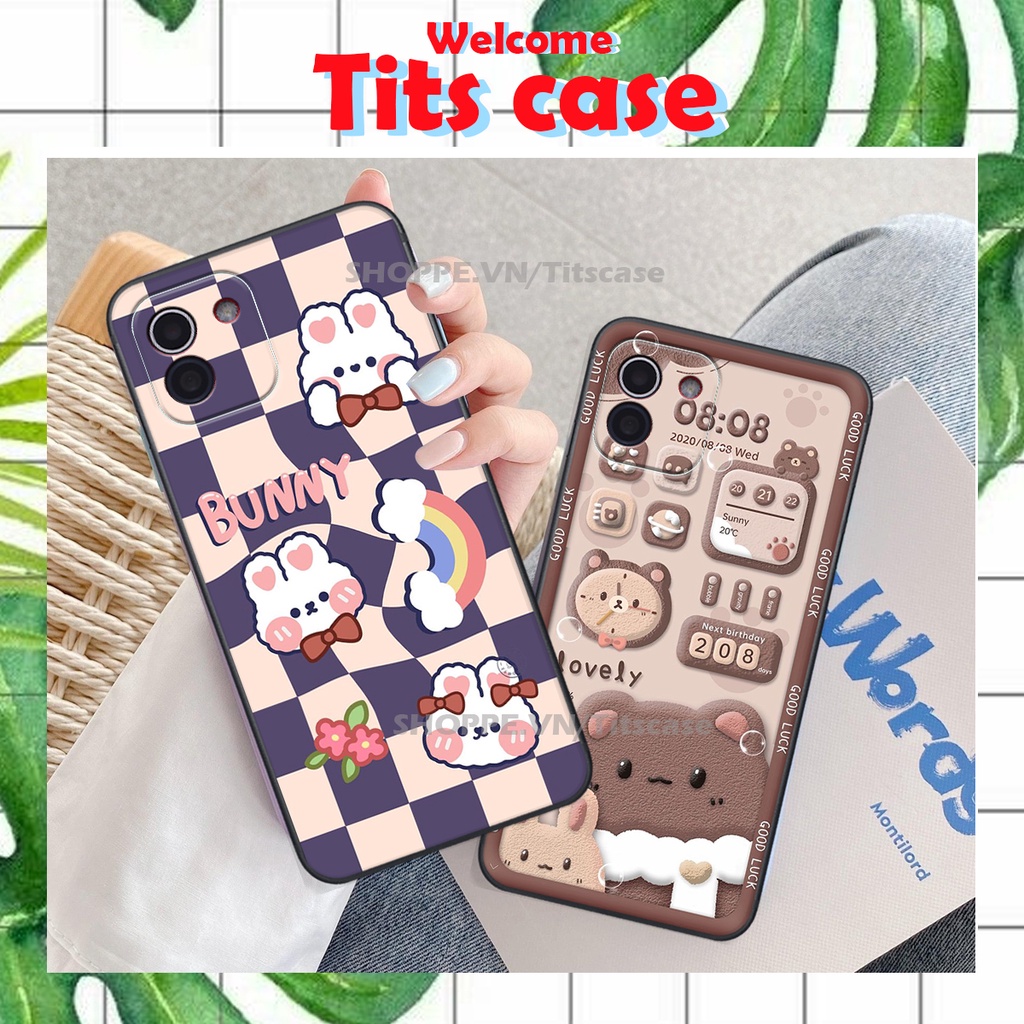 Ốp lưng Samsung Galaxy A03/ A04 in hình GẤU K@WS- BE@R COOL-CỰC XINH-RẺ-BỂN -ĐẸP