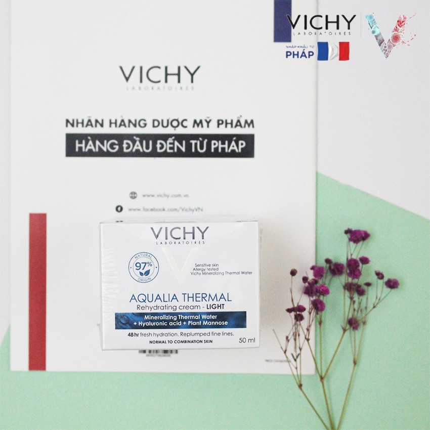 Kem dưỡng và Gel dưỡng ẩm VICHY Aqualia Thermal Rehydrating