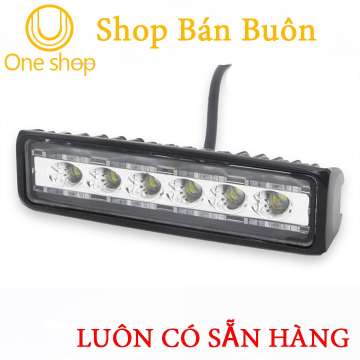 Đèn Led Hỗ Trợ Xe Máy - Ô tô Nhấp Nháy Đỏ - Xanh 18W 12VDC