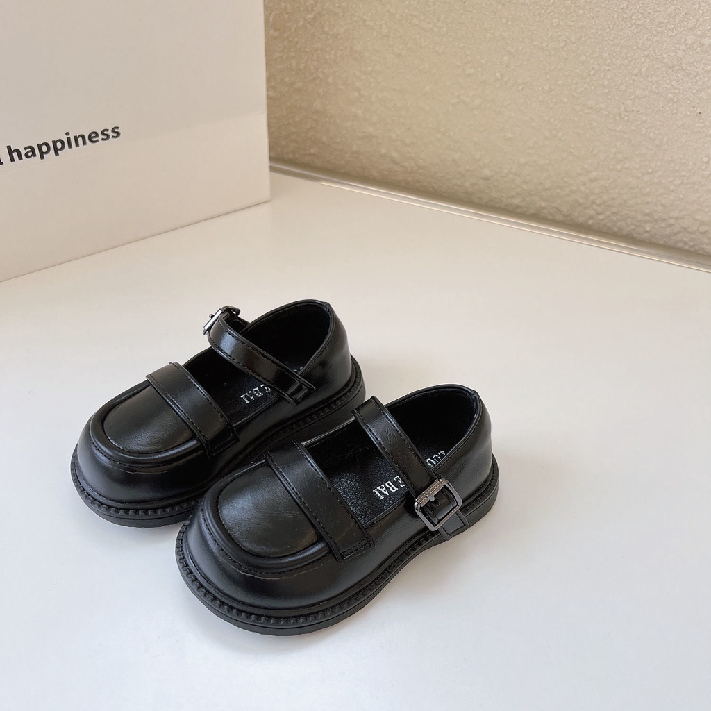 Giày sandal Bằng Da Phong Cách Anh Quốc Thời Trang Mùa Xuân Dành Cho Bé Trai Tập Đi 2022