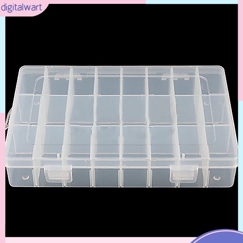 Hộp nhựa đựng trang sức 24 ngăn tiện lợi