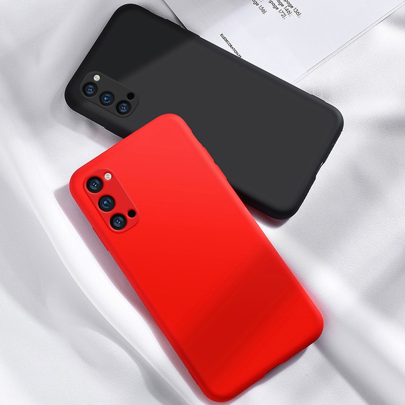 Ốp điện thoại silicon TPU dẻo màu sắc ngọt ngào thời trang cho OPPO Reno4 | BigBuy360 - bigbuy360.vn