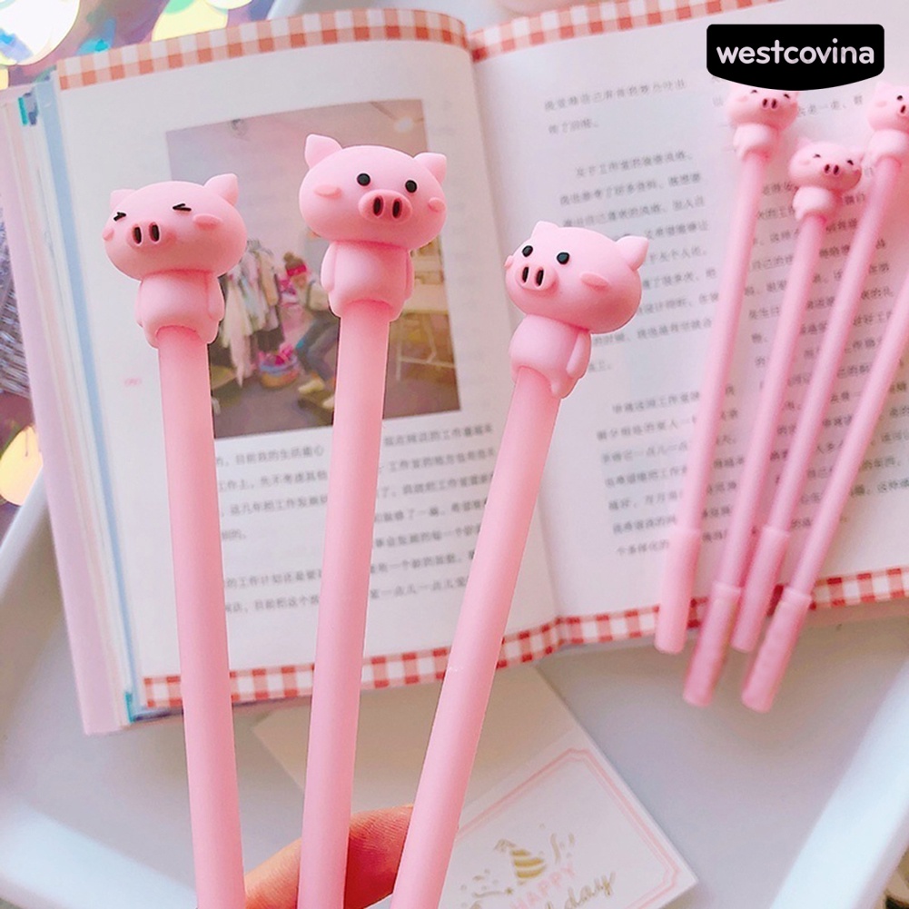 [Hot]✍4 Chiếc Bút Bi Nước Hoạt Hình Dễ Thương