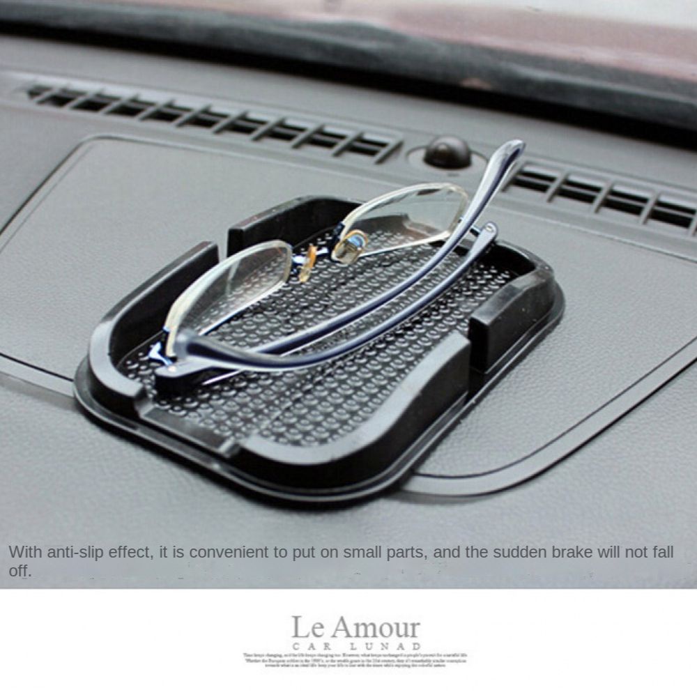 Giá đỡ điện thoại 3 trong 1 chống trượt chịu nhiệt đa năng thông dụng cho xe hơi