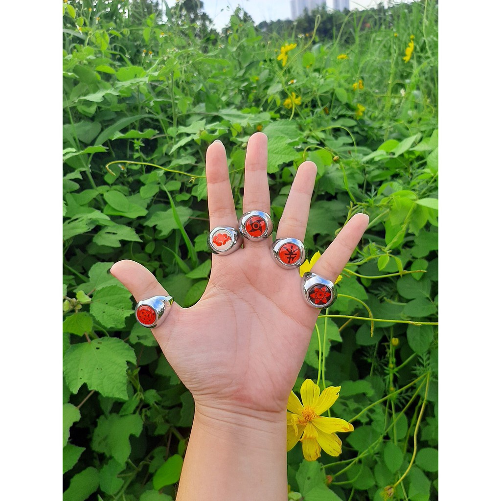 Bộ 10 chiếc nhẫn Mangekyou Sharingan- NARUTO - Baystore