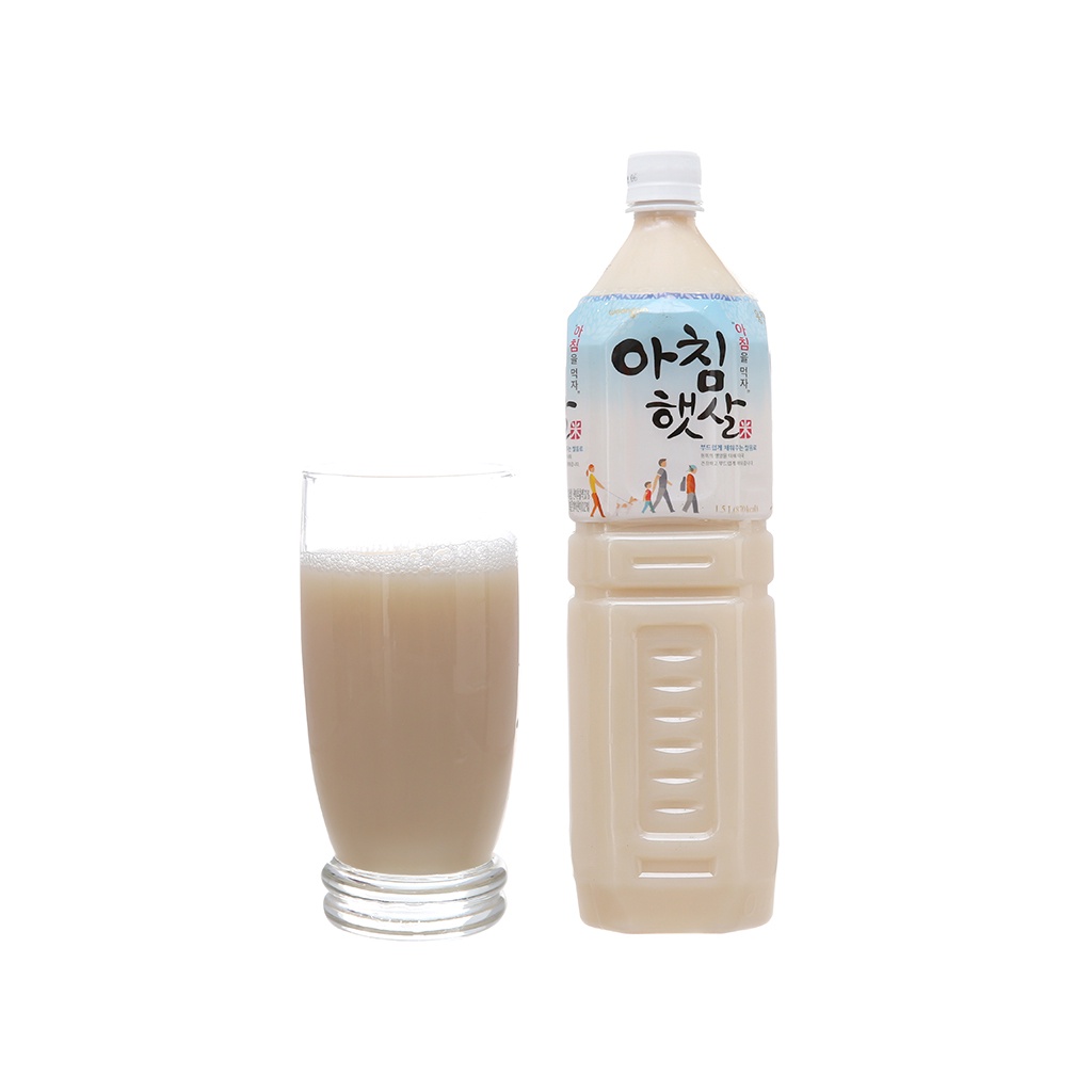 Nước gạo rang Morning Woonjin chai 1.5L