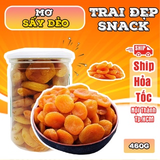 Mơ sấy dẻo Thổ Nhĩ Kỳ không đường hủ Pet 460g - Trai Đẹp Snack