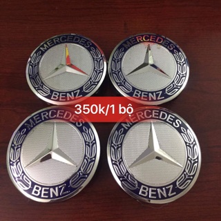 Combo chụp mâm c300 - e300 - s450 - c180 - ốp la zăng c250 s500 - logo mâm c200 amg
