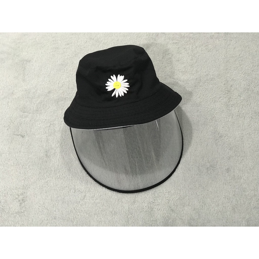 Mũ chống dich thêu hình hoa cúc nhiều màu thời trang Everest
