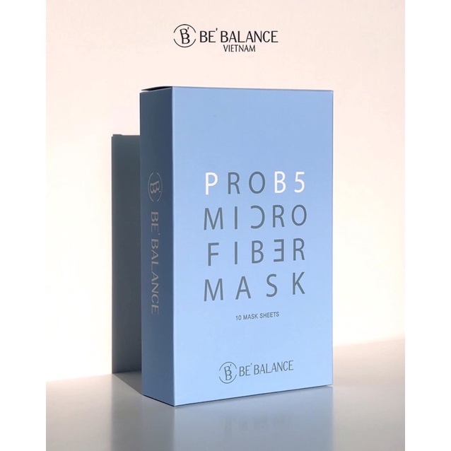 Mặt nạ BE'BALANCE Fiber Mask đủ 5 màu