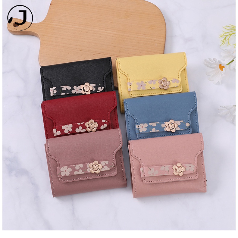 KAITIFEI Ví da nhỏ xinh xắn dành cho nữ
