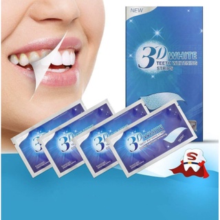 Miếng dán trắng răng 3D White Teeth Whitening Strips hàng nội địa Trung