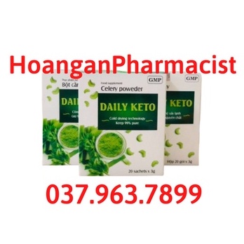 Bột Cần Tây Daily Keto - phân phối chính hãng