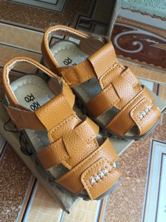 Dép da sandanl Bé trai size 21-30( có video quay trực tiếp)