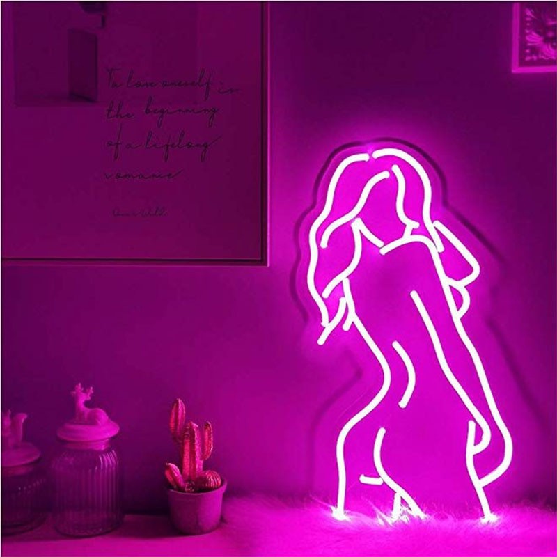 Đèn Trang Trí Led Neon Sign Girl Sexy