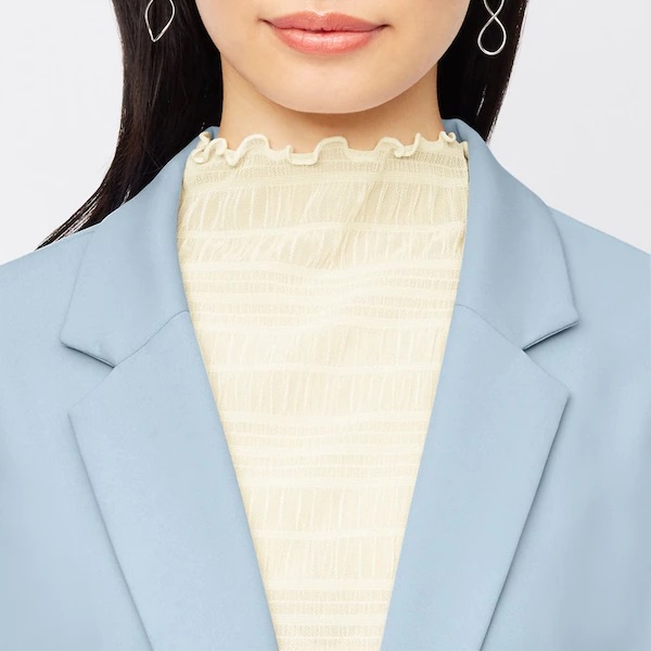 Áo vest blazer GU Nhật - Có đai bụng