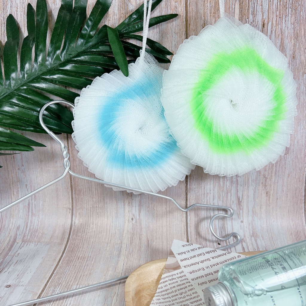 Bông Tắm Lưới Dẹp Mềm Mại Xinh Xắn Tiện Lợi