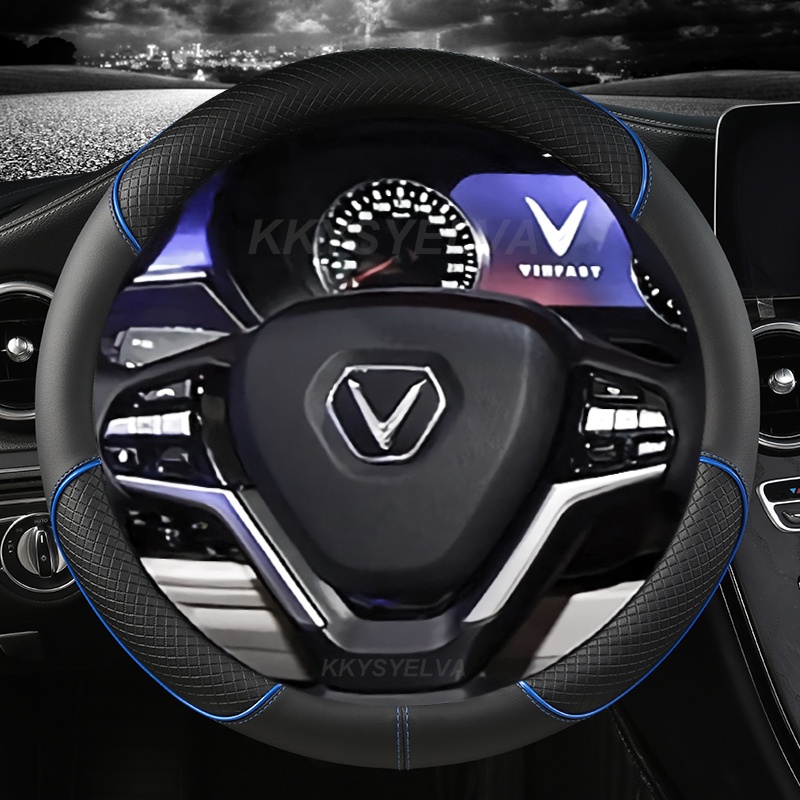 Bọc vô lăng xe ô tô Vinfast VF5 VF7 VF8 VF9 LUX A2 38cmO Lux SA2.0 Bọc vô lăng ô tô | BigBuy360 - bigbuy360.vn