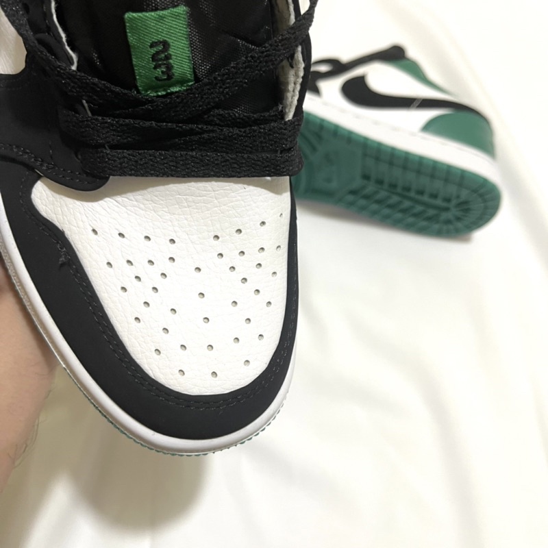 Giày Jordan xanh lá đen thấp cổ ⚡️FREE_SHIP⚡️,giày JD 1 xanh lá cao cấp