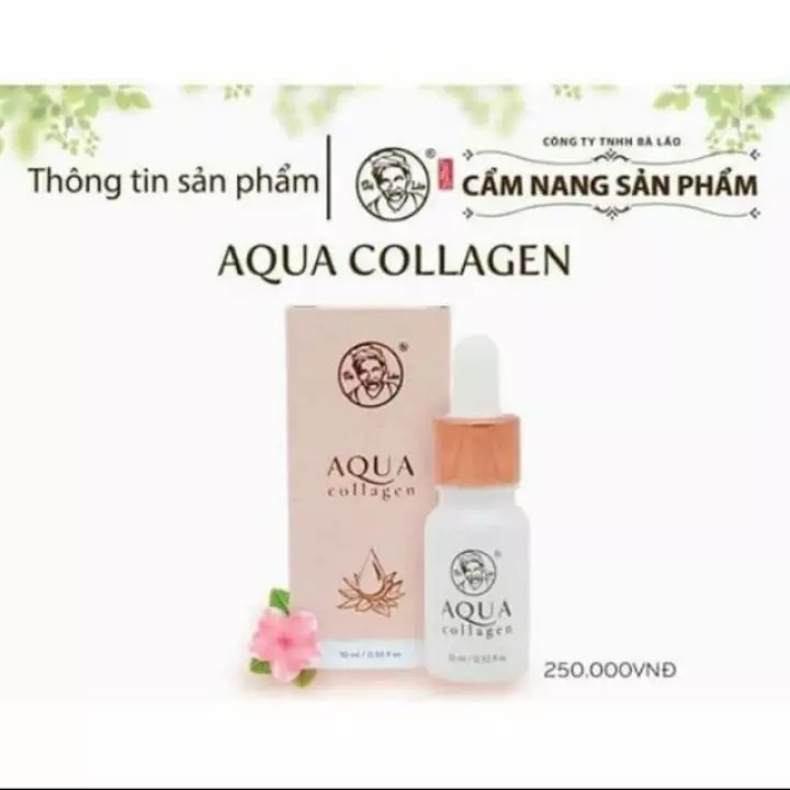 Serum Dưỡng Da thần thánh Aqua Colagen Bà Lão