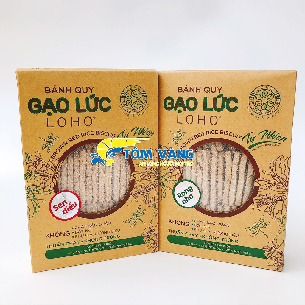 Bánh Gạo Lứt LO HO (hộp)