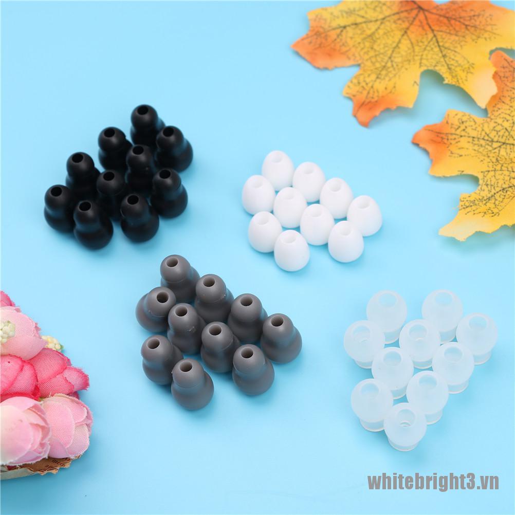 Bộ 10 Nút Bịt Tai Bằng silicone Tái Sử Dụng Tiện Lợi