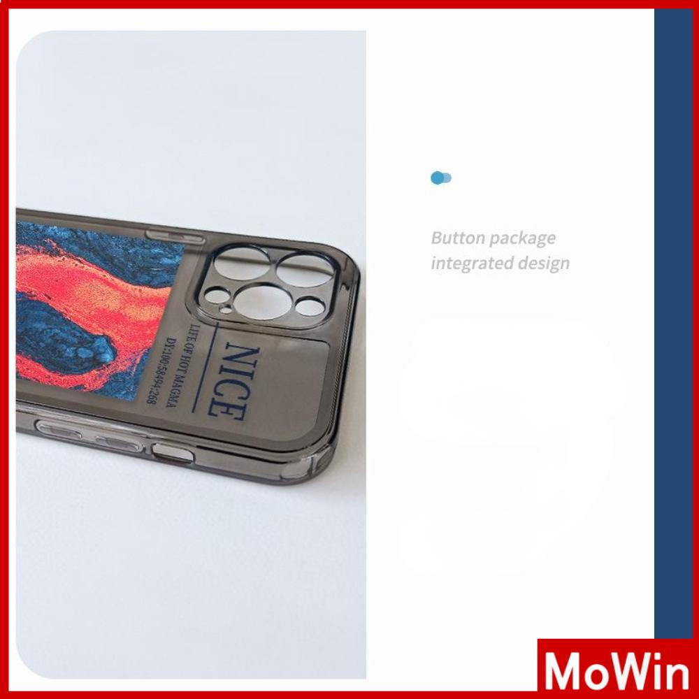 Ốp Điện Thoại Silicon Trong Suốt Viền Vuông Bảo Vệ Camera Chống Sốc Cho iPhone 13 Pro Max 12 Pro Max 11 7 Plus