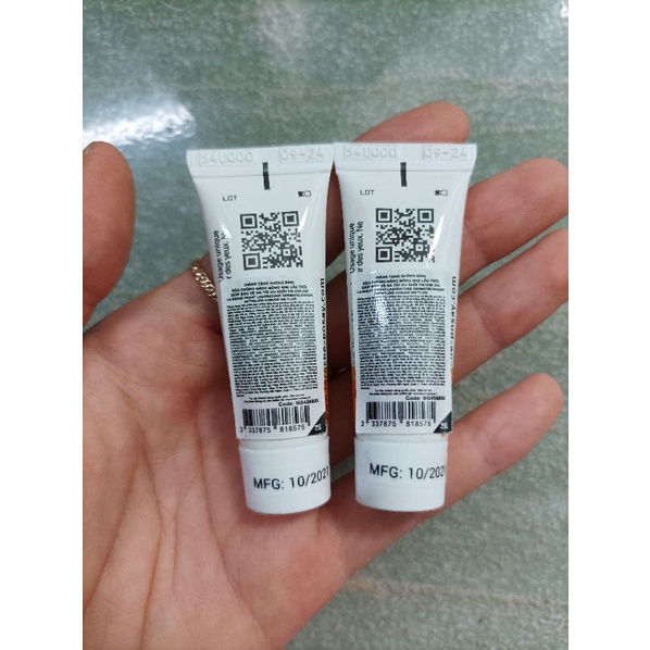 Sữa chống nắng bảo vệ da tối ưu khỏi tia UVA dài Anthelios UV Mune 400 3ml