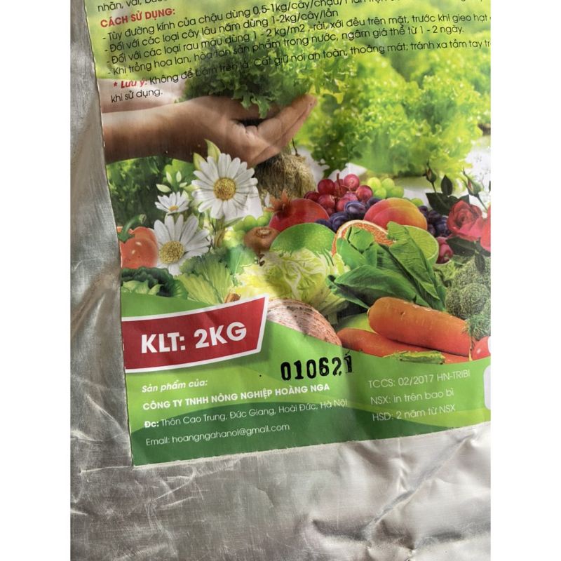 1 BỊCH PHÂN BÓN SIÊU LÂN VÔI 2KG KHỬ TRÙNG VÀ XỬ LÝ ĐẤT