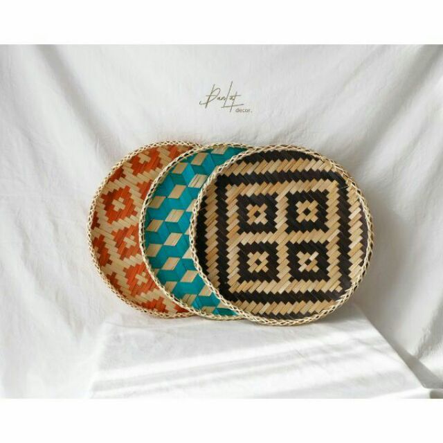 Mẹt tre trang trí decor