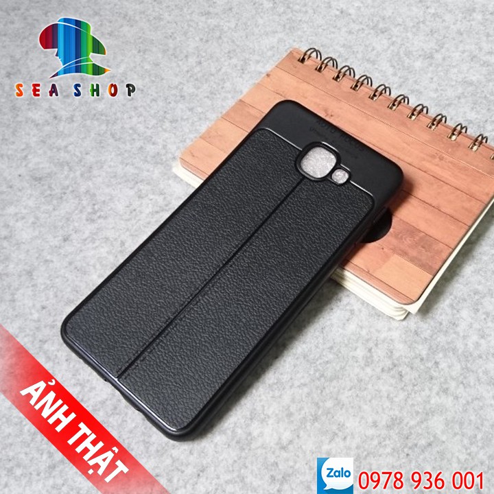 Ốp dẻo Samsung A9 Pro 2016 - A910 vân da loại A - Chống sốc