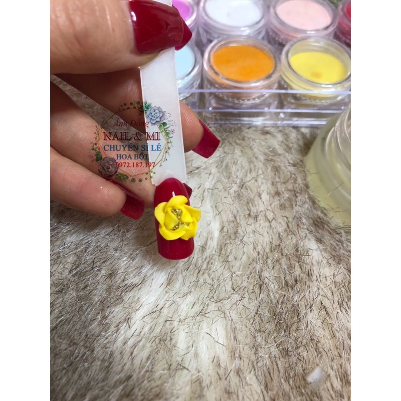 Khuôn hoa bột nail