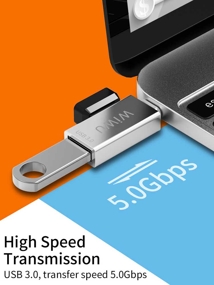 Bộ Chia Cổng Usb 3.0 Tốc Độ Cao Cổng Type-C Hub Usb 3.0