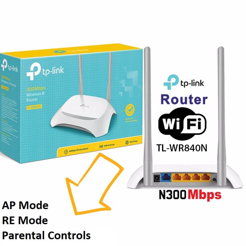 Bộ Phát WiFi TP-Link TL-WR840N 300Mbps Chuẩn N Chính Hãng