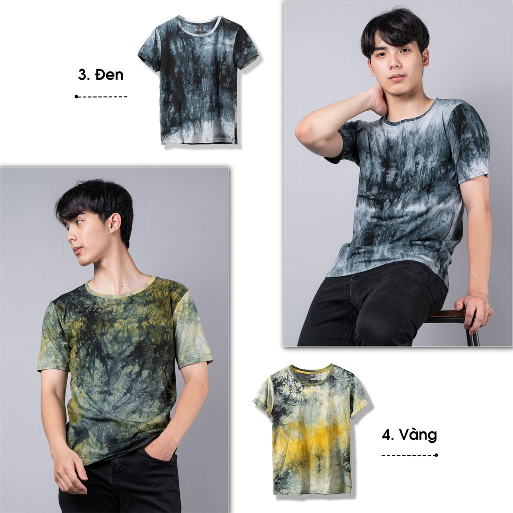 Áo thun loang cotton Áo phông phối màu THE 1992 | BigBuy360 - bigbuy360.vn