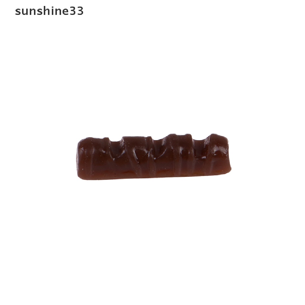 1 Bộ Mô Hình Đồ Ăn Vặt Sô Cô La Trang Trí Nhà Búp Bê Tỉ Lệ 1: 12