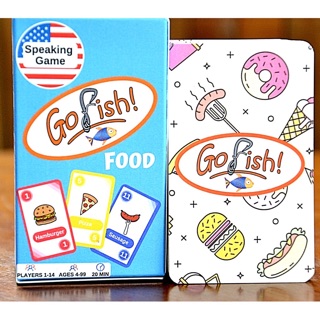 Go fish game “Food”